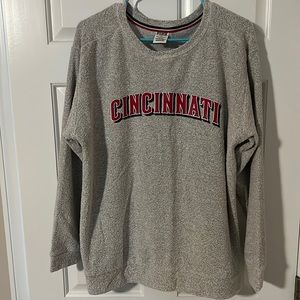 Pink brand Cincinnati reds oversized sweater